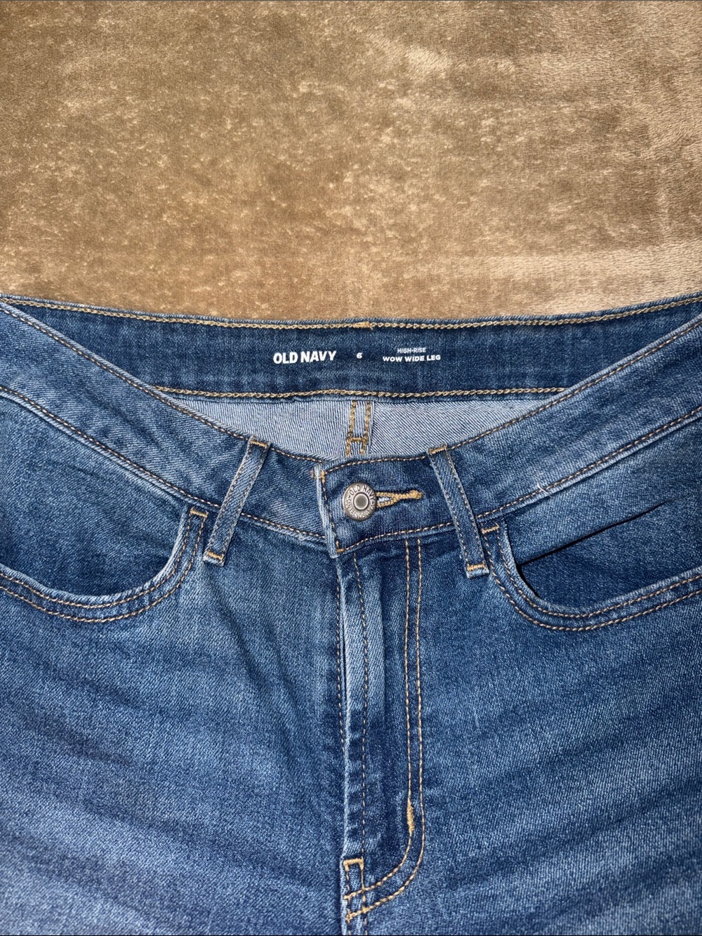 Old navy high rise wow wide leg size 6 - never worn